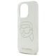6. Etui Karl Lagerfeld IML Rhinestones Karl Head na iPhone 16 Pro - przezroczyste