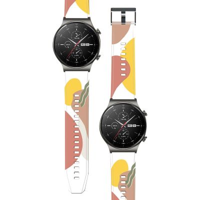 2. Strap Moro opaska do Huawei Watch GT2 Pro silikonowy pasek bransoletka do zegarka wzór 8