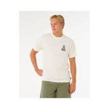 Koszulka męska RIP CURL Vaporcool Search Stack Tee biała
