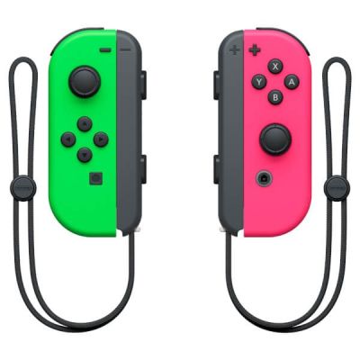 8. Kontrolery Nintendo Joy-Con Pair Neon Green/Neon Pink
