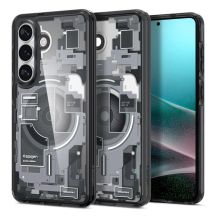 Etui Spigen Ultra Hybrid Mag MagSafe na Samsung Galaxy S26+ Zero One - przezroczysto-czarne