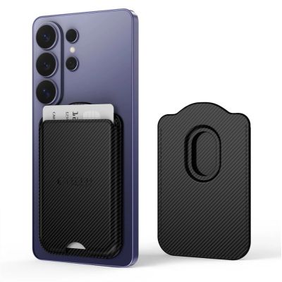 2. Portfel megnetyczny Tech-Protect CH02 MagWallet MagSafe na telefon - karbonowy
