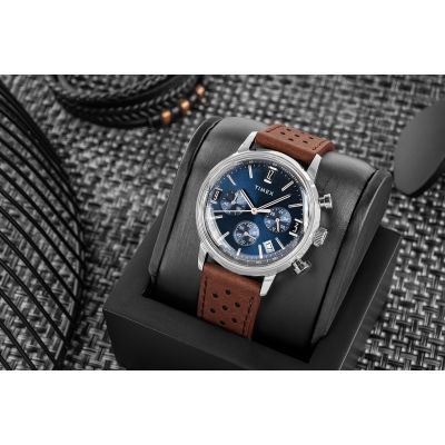 5. Zegarek Męski TIMEX Marlin® Chronograph Tachymeter TW2W10200 + BOX