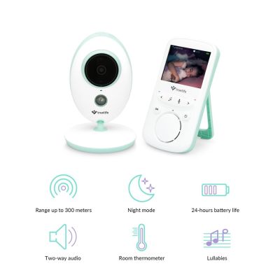 2. Niania elektroniczna TrueLife NannyCam V24 Pro LCD 2,4” 20fps