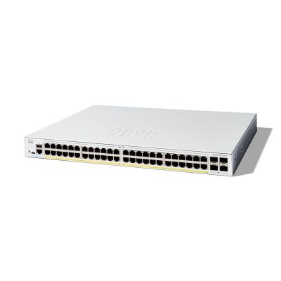 3. Cisco C1200-48P-4X łącza sieciowe Zarządzany L2/L3 Gigabit Ethernet (10/100/1000) Biały