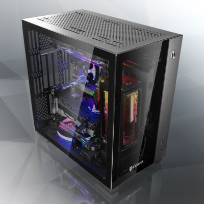 15. RAIJINTEK PAEAN Mini Mini Tower Czarny