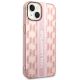 4. Etui Karl Lagerfeld Mono Vertical Stripe na iPhone 14 Plus - różowe