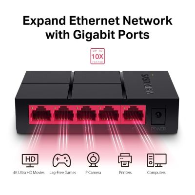 5. Switch Mercusys MS105G