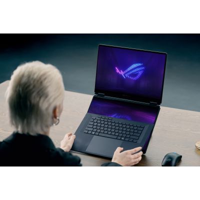 53. ASUS ROG Zephyrus Duo 16 GX651AX-U9322X Ultra 9 386H 2x16.0"3K Touch OLED 120Hz 1100nits AG 32GB LPDDR5X SSD2TB GeForce RTX 5090 24GB Cam1080p + IR 90WHrs W11Pro Aluminum Stellar Grey