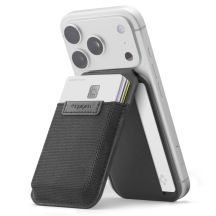 Portfel Spigen Slim Fold S314-4 MagSafe na telefon - czarny