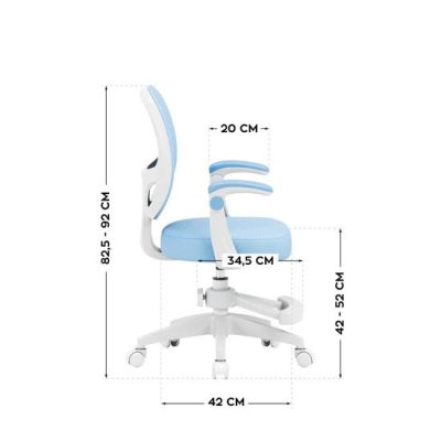 7. Fotel obrotowy Junior 3.1 Blue