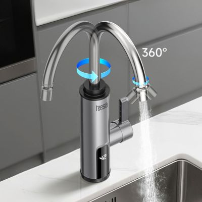 8. TEESA PRZEPŁYWOWY PODGRZEWACZ WODY TSA4109 BATERIA KUCHENNA METALOWA