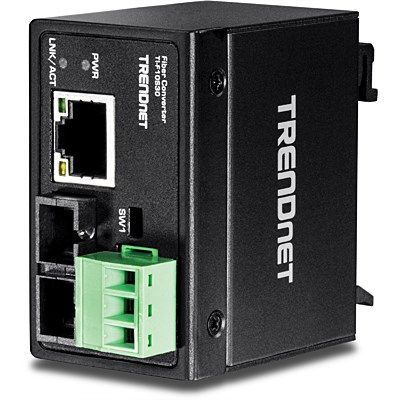 3. TRENDnet TI-F10S30 - Media konwerter - Ethernet, Fast Ethernet - 10Base-T, 100Base-FX, 100Base-TX - RJ-45 / SC jednomodowy - do 30km - 1310nm