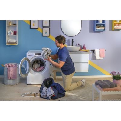 20. Candy Smart Pro Inverter CO 474TWM6/1-S pralka Od przodu 7 kg 1400 RPM Biały