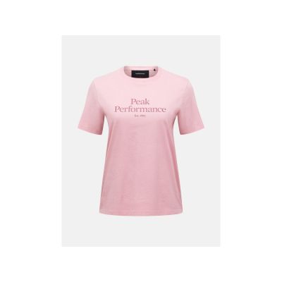 Koszulka damska PEAK PERFORMANCE W Original Tee kolor różowy