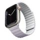 2. Pasek Uniq Revix na Apple Watch 1/2/3/4/5/6/7/8/SE/SE2/Ultra 42/44/45/49mm - liliowo-biały