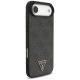 4. Etui Guess 4G Strap Triangle Logo MagSafe na iPhone 17 Air - czarne