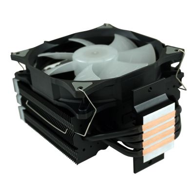 3. LC-Power LC-CC-120-ARGB-PRO system chłodzenia komputerów Procesor Chlodnica/wentylator 12 cm Czarny