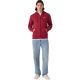 5. Bluza męska Champion Hooded Full Zip Sweatshirt czerwona 221794 RS508
