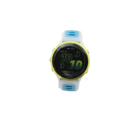 Garmin Forerunner 570 3,56 cm (1.4") AMOLED 47 mm Cyfrowy 454 x 454 px Ekran dotykowy Biały, Żółty Wi-Fi GPS