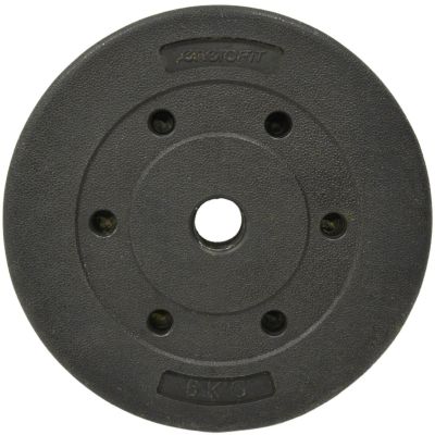 17. OBCIĄŻENIE BETONOWE 5 KG ENERO FIT fi26,5