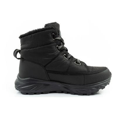 4. Lee Cooper buty sportowe damskie zimowe trekkingowe ocieplane czarne
