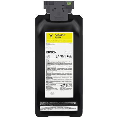 Epson SJIC48P-Y nabój z tuszem 1 szt. Oryginalny Żółty
