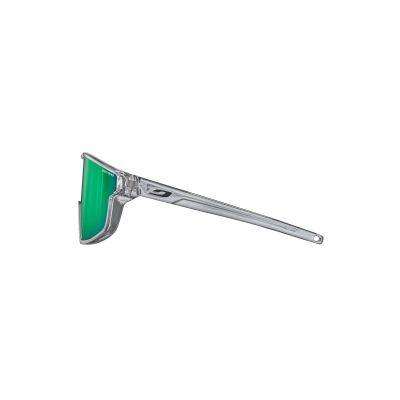 2. Okulary Julbo Fury Mini - błyszczący przezroczysty szary| Spectron 3Cf Flash Green