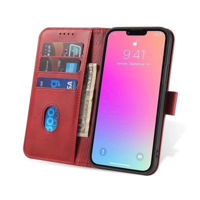 8. Etui Magnet Case z klapką do Samsung Galaxy S25+ - czerwone