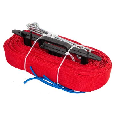 10. TAŚMA NA BOISKO PLAŻOWE-SIATKÓWKA 48m (2x8m I 2x16m) NETEX - CZERWONE