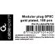 2. GEMBIRD WTYK RJ45 (100 SZTUK) KAT. 5E, UTP, 8P8C
