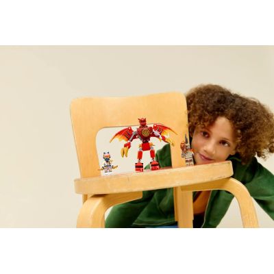 5. LEGO NINJAGO 71851 Kai’s Dragon Mech Battle Pack