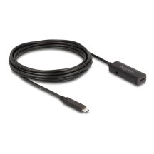 DeLOCK 80028 kabel USB USB 3.2 Gen 2 (3.1 Gen 2) 5 m USB C Czarny