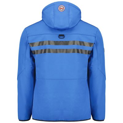 8. Softshell męski Geographical Norway ROYAUTE DB ROYAL BLUE  RED MEN 068 (WY2170H/GN-ROYAL BLUE / RED)