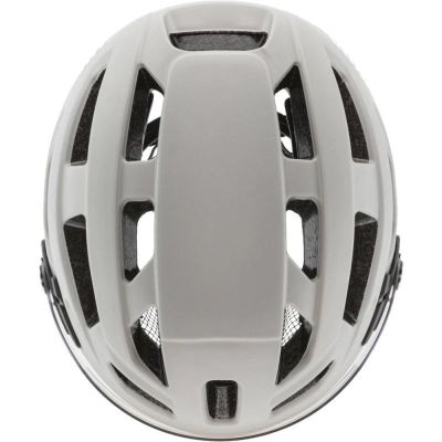 9. Kask rowerowy UVEX Finale visor 56-61cm, sand/white matt