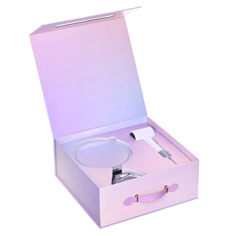 10. ZESTAW SUSZARKA WRAZ Z LUSTERKIEM KOSMETYCZNYM Z FUNKCJA ŁADOWANIA BEZPRZEWODOWEGO