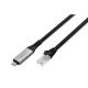 Digitus Kabel USB-C - RJ45 Ethernet, 1 Gbit/s, 15 m