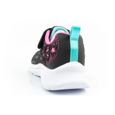 3. Skechers Jumpsters buty dziecięce sportowe dla dziewczynki brokatowe