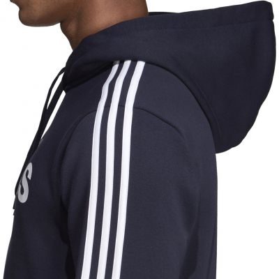 4. Bluza adidas Essentials 3 S PO FL granatowa M DU0494