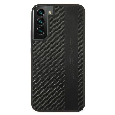 3. Etui AMG Carbon Stripe&Embossed na Samsung Galaxy S22+ - czarne