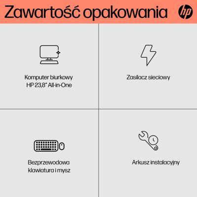 5. HP 24-cr0332nw AIO Ryzen 7 7730U 23.8"FHD IPS AG 250nits 16GB DDR4 SSD512 Radeon 680M LAN Win11 2Y Shell White