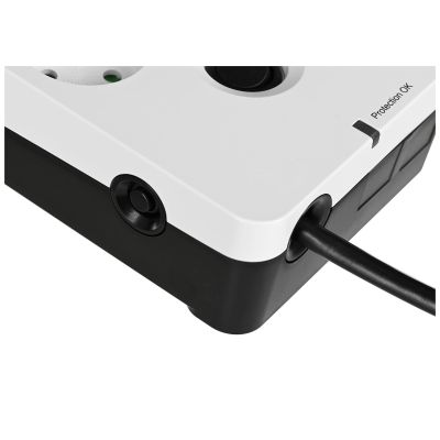 4. Listwa przeciwprzepięciowa EATON PB6UF (6 x UTE; 10 A; kolor biały)