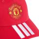 3. Czapka z daszkiem adidas Manchester United czerwona KT0648