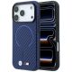 Etui BMW M Carbon Printed Ring MagSafe na iPhone 18 Pro Max / 17 Pro Max - granatowe