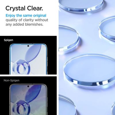 10. Szkło hartowane Spigen Glas.tR EZ Fit na Samsung Galaxy S23+ - 2 szt.