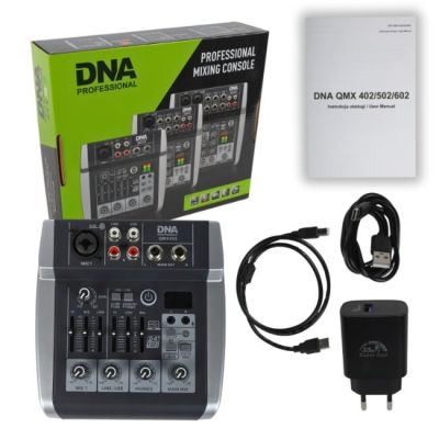 9. DNA QMX402 - Mikser analogowy z Bluetooth