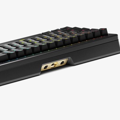 4. Glorious GMMK 3 Pro HE Wireless 65 % Custom Gaming-Tastatur - Pre-Built, ANSI (US), Fox HE Switches, schwarz