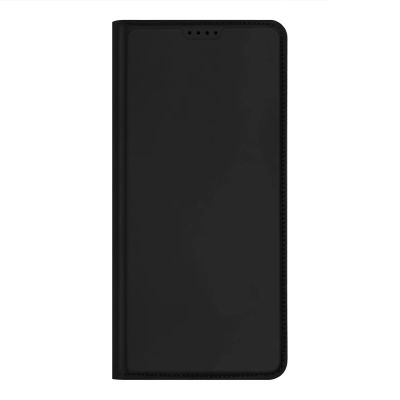 10. Dux Ducis Skin Pro etui do Honor Magic5 pokrowiec z klapką portfel na kartę podstawka czarne