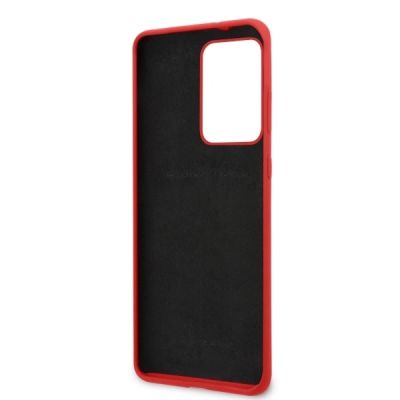 6. Etui Ferrari Silicone na Samsung Galaxy S20 Ultra - czerwone