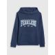 8. Bluza dresowa regular z kapturem chłopięca 4F 4FJRSS26TSWSM2637-31S